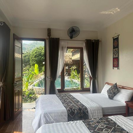 מאי צ'או Peaceful Maichau Homestay מראה חיצוני תמונה