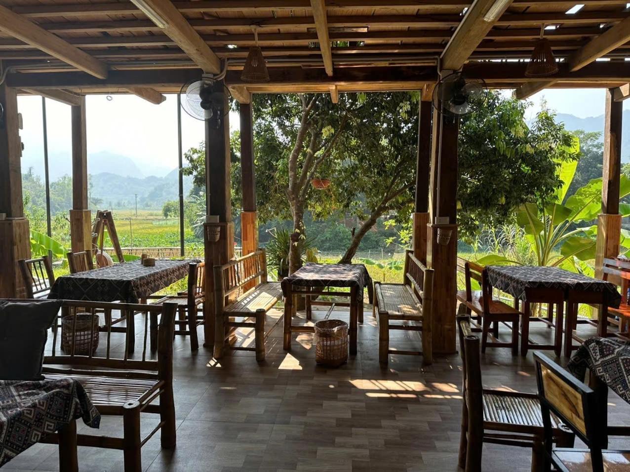 מאי צ'או Peaceful Maichau Homestay מראה חיצוני תמונה
