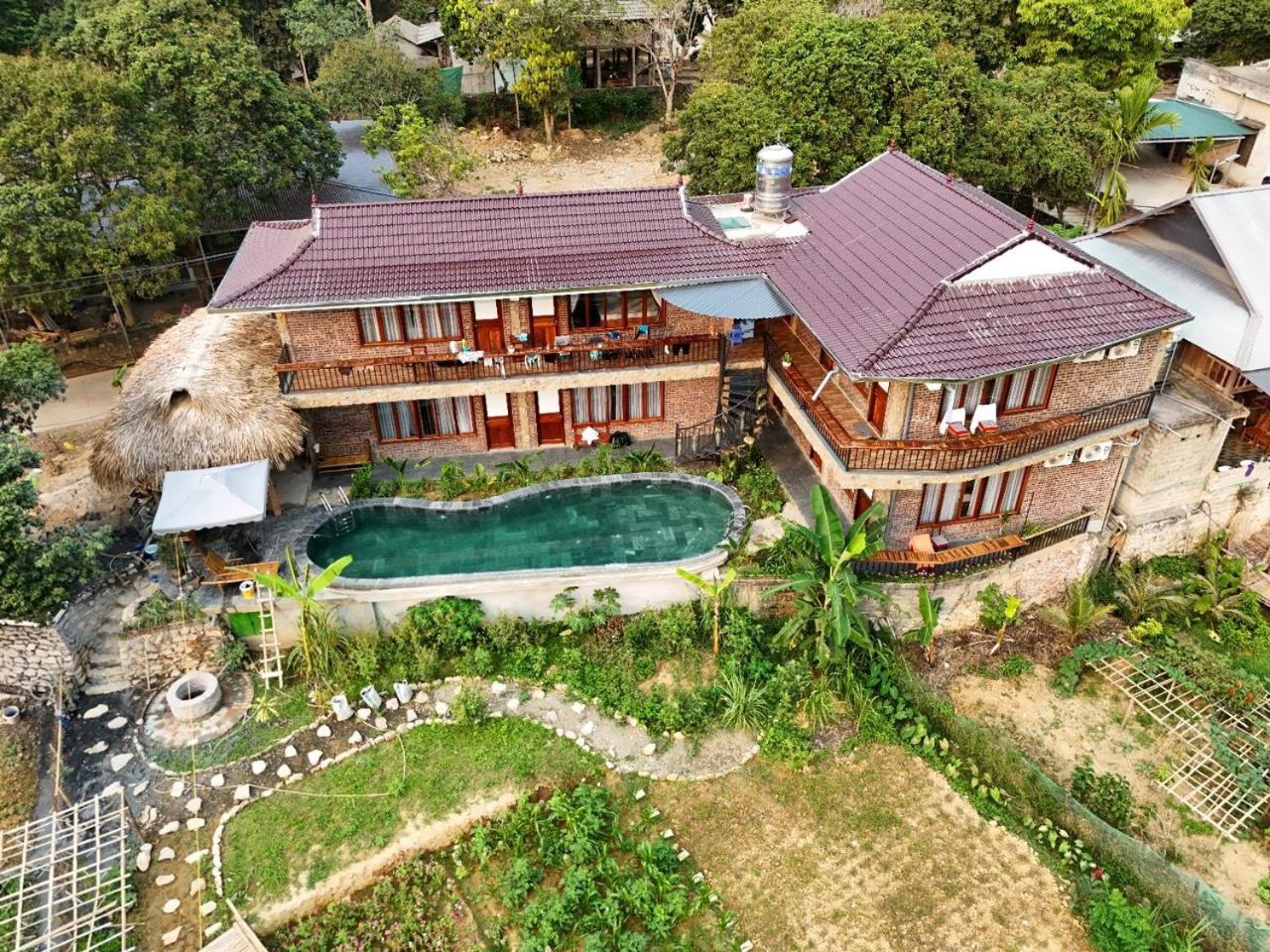 מאי צ'או Peaceful Maichau Homestay מראה חיצוני תמונה